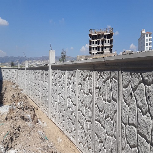 Desenli Bahçe Beton Duvarı Projemiz